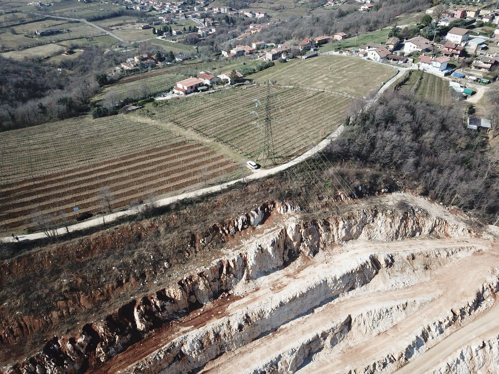 Vigneto Pi&agrave; de la Tesa dell'azienda Noventa